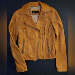 Women's Tan Leather Jacket